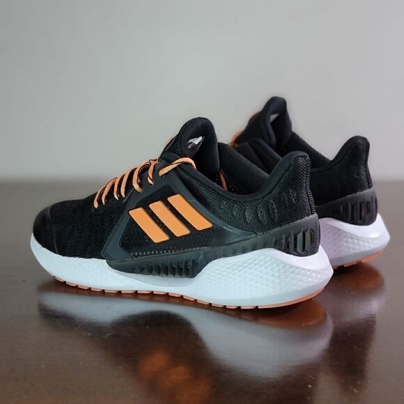 Adidas ClimaCool Vent Summer Ready Women's Size 7 Black Orange White New - Picture 11 of 14